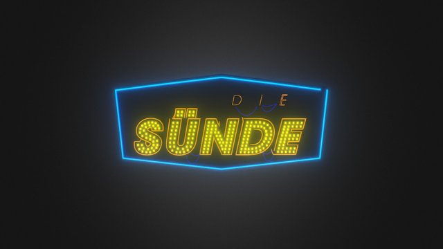 DIE SUNDE 3D Model