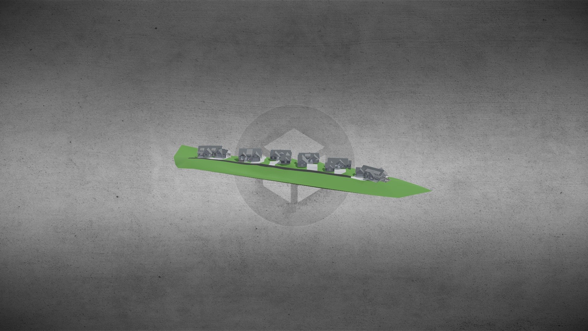 Foothills Subdivision 3D model by Ryan Hoyt Designs Inc