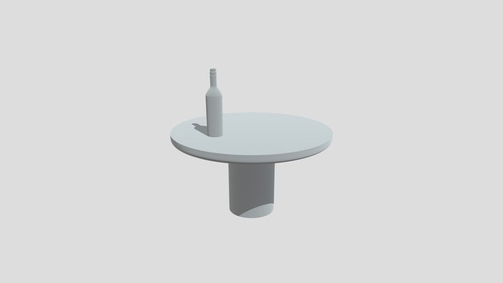 Botella 3D Model