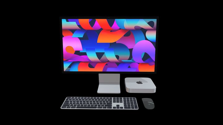 FREE Mac Studio Display - Ultra High Quality 3D Model