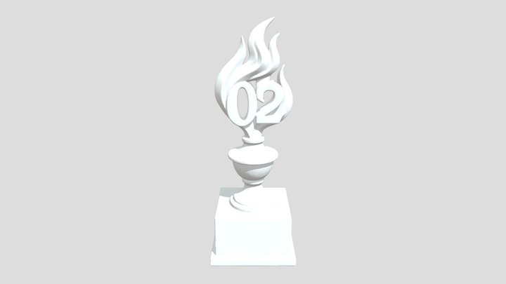 Trophy 02 3D Model