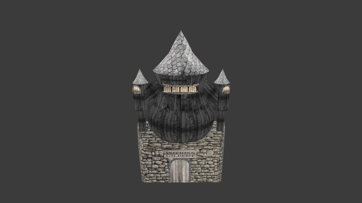 Magasin de potions 3D Model