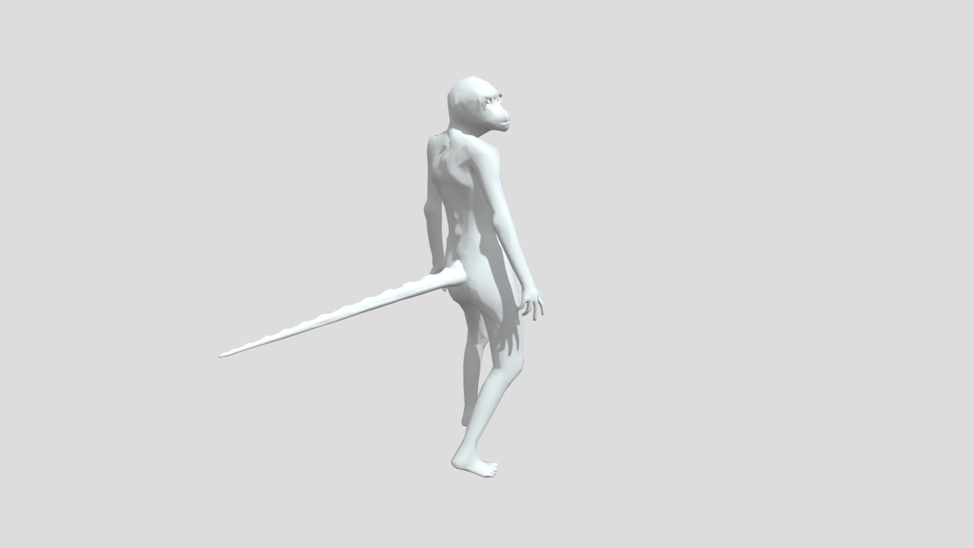 Catwalk Walk Start Turn 180 Right — Sketchfab embed 3D viewer