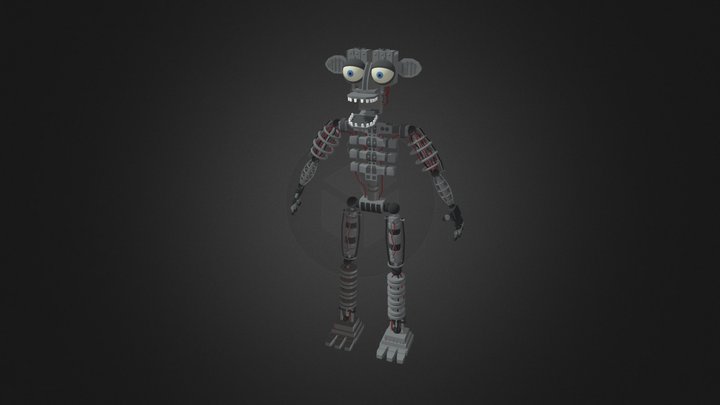 Endoskeleton Five Nights at Freddy's 3D Model