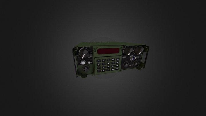 radio 3D Model