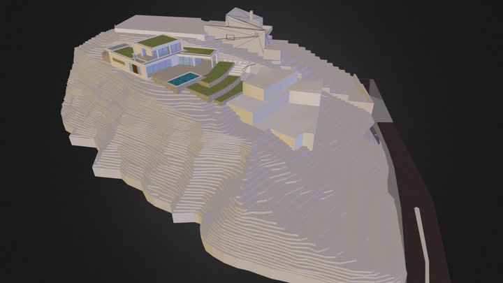 Villa B Laurent 3D Model