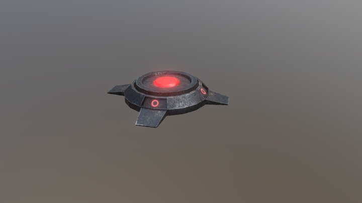 Landmine 3D Model