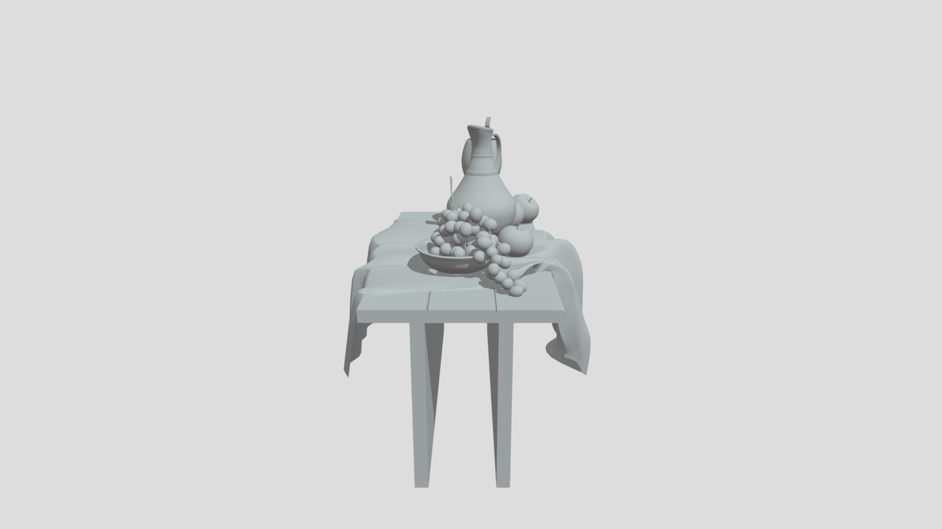 Michael's Still Life 3D Scene Recreation