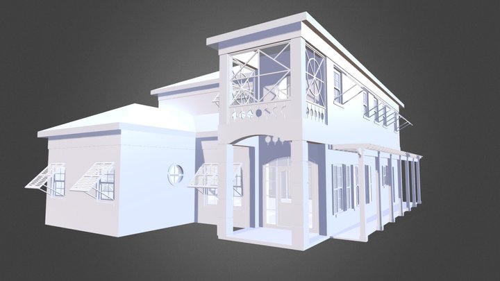 Munnings Cottage 3D Model