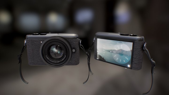 Camera-Photo 3D Model
