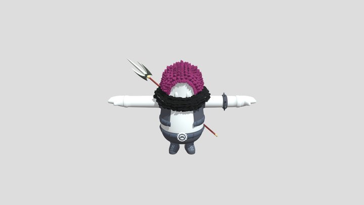 Fall Guys - Katakuri (Unfinished) 3D Model