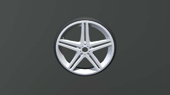 Wheel 3D Model