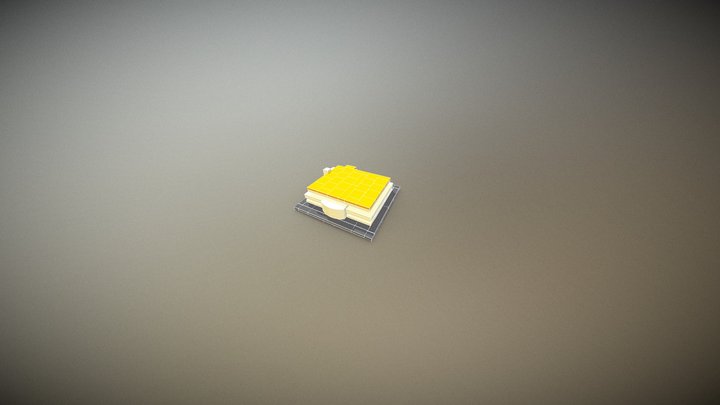 Procore HQ - Lego Brick by Brick Model 3D Model