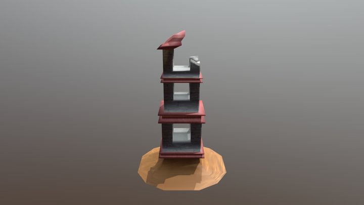 Ruínas de Torre Antiga 3D Model