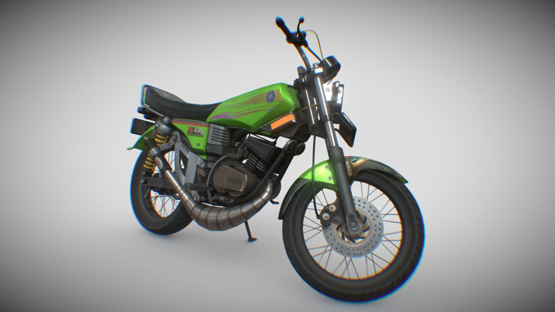 Yamaha RX-KING - Download Free 3D model by drcrazzie [1a03937] - Sketchfab
