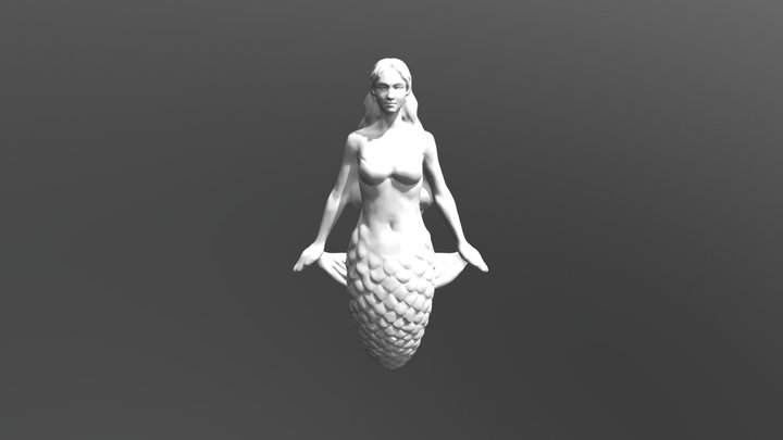 Mermaid T (1) 3D Model