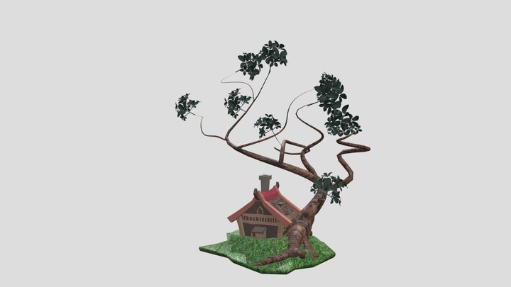 Final Project - House in the Forest 3D Model