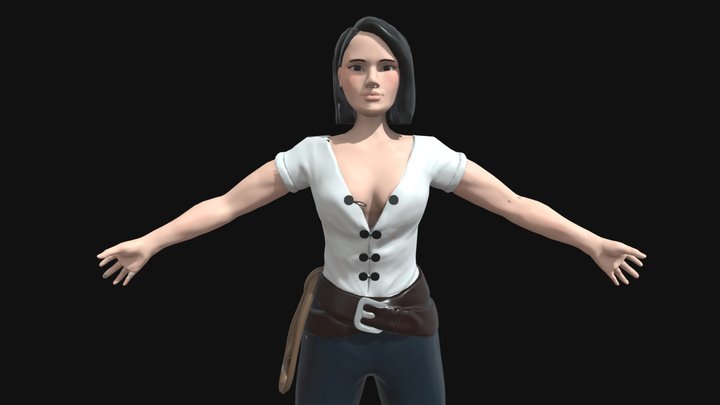 Vin - Mistborn Series 3D Model