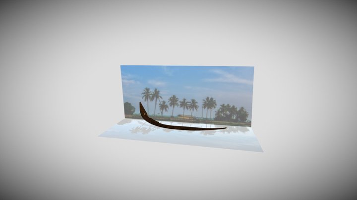 Kerala Chundanvallam (Backwater_Race_Boat) 3D Model