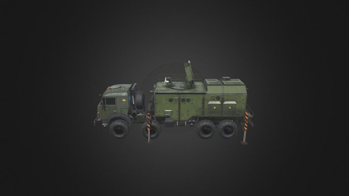 Military Truck 3D Model