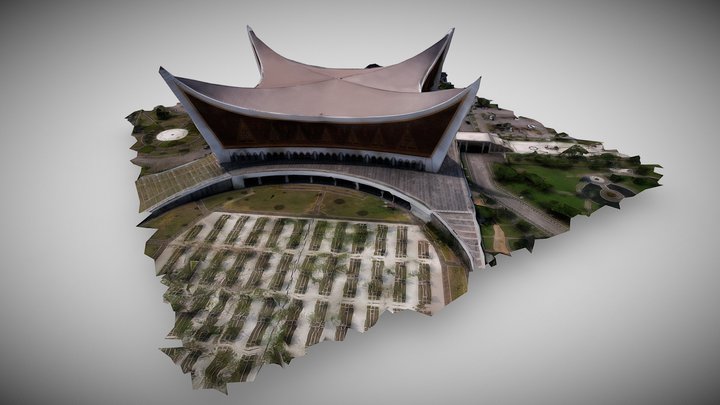 Masjid Raya Sumatera Barat 8 Sept 23 3D Model