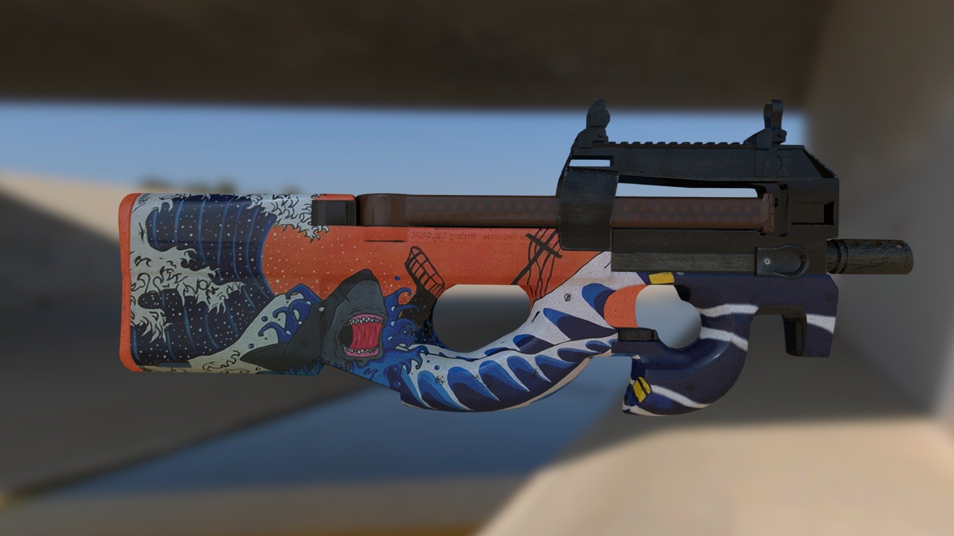 P90 - 3D model by mexysexican [1a070ec] - Sketchfab