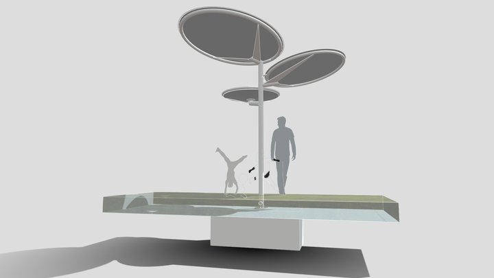 Preau maternelle 3D Model