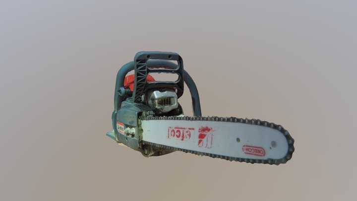 Chainsaw draft II 3D Model