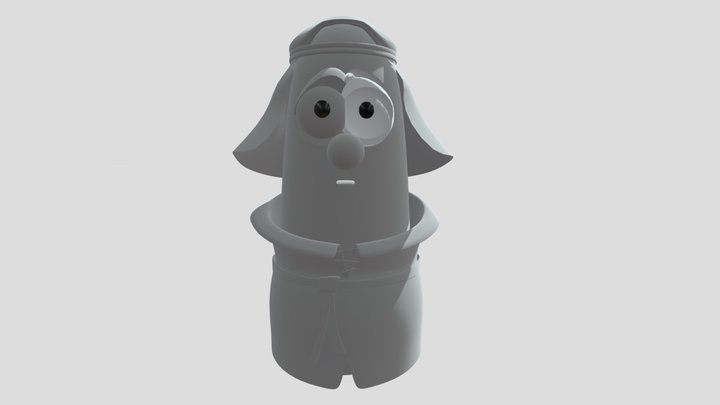 Joshua (Larry The Cucumber) 3D Model
