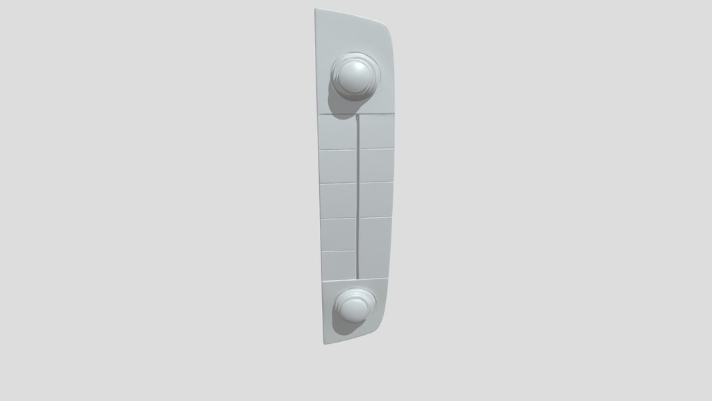 car climate control panel