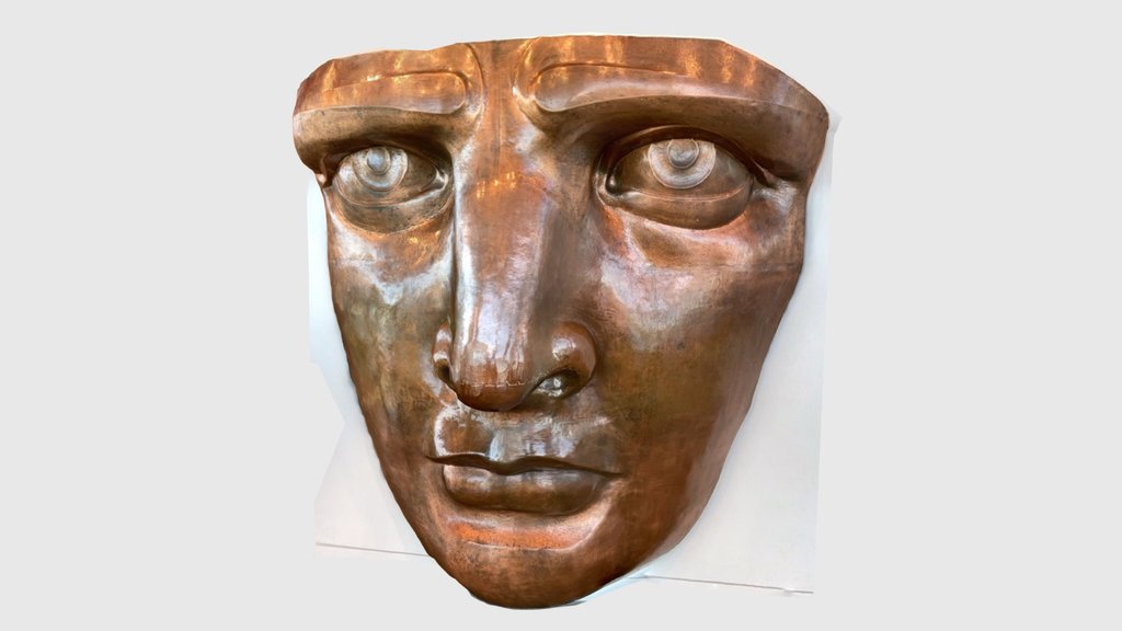 Statue of Liberty - Face model in the Museum