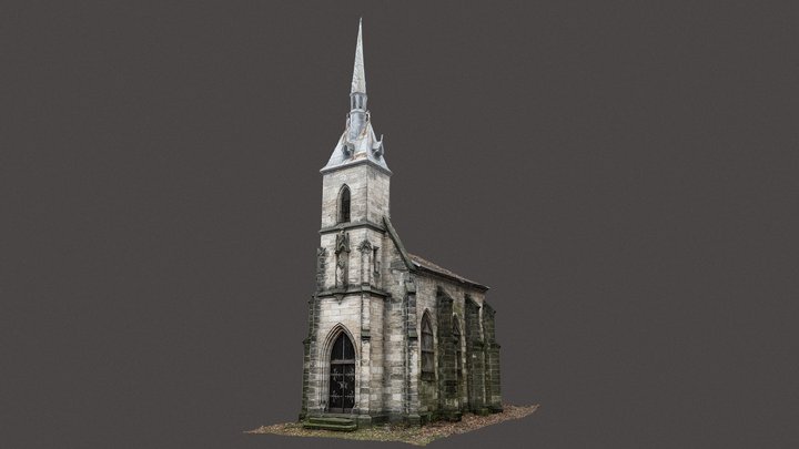 Ledebour's forest chapel 3D Model