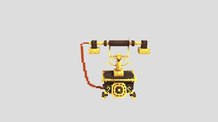 Communicate - Telephone 3D Model