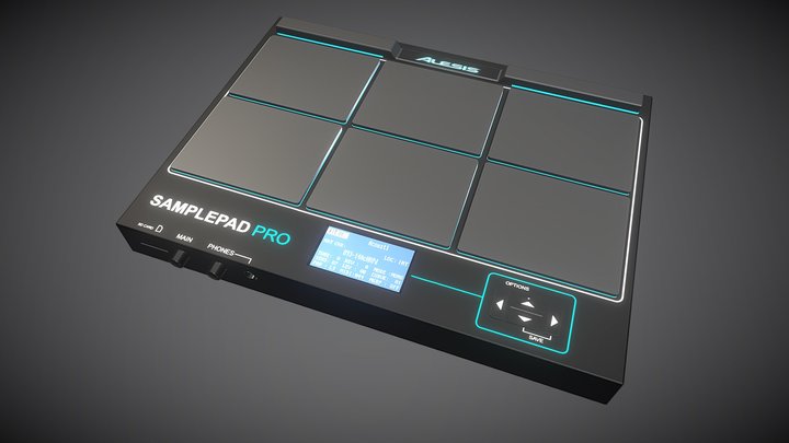 Samplepad Pro Alesis – Kostenloses 3D-Modell STL