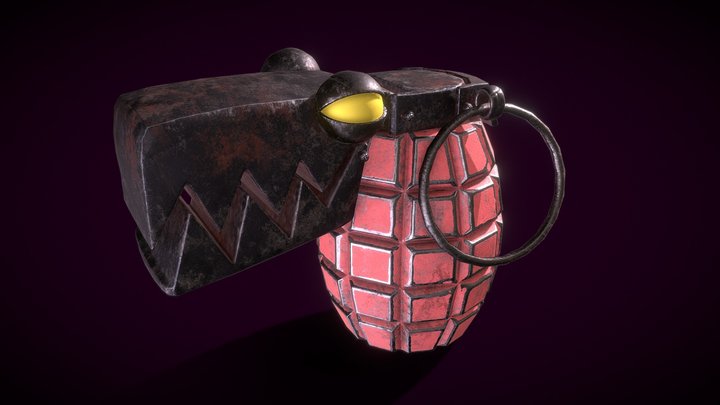 jinx grenade 3D Model