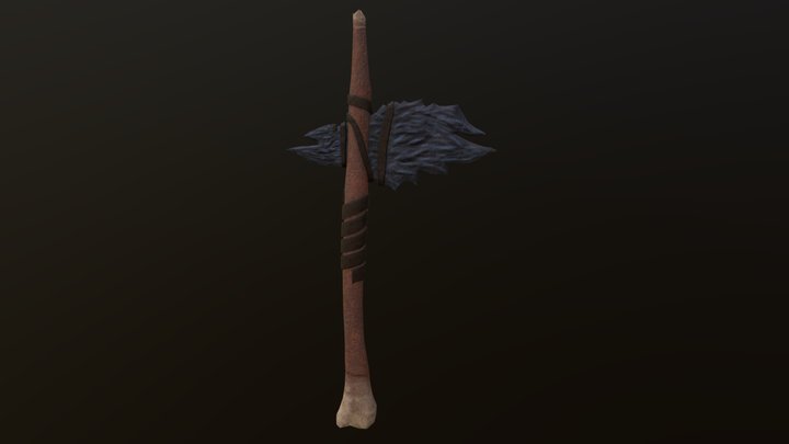 hacha de kong 3D Model