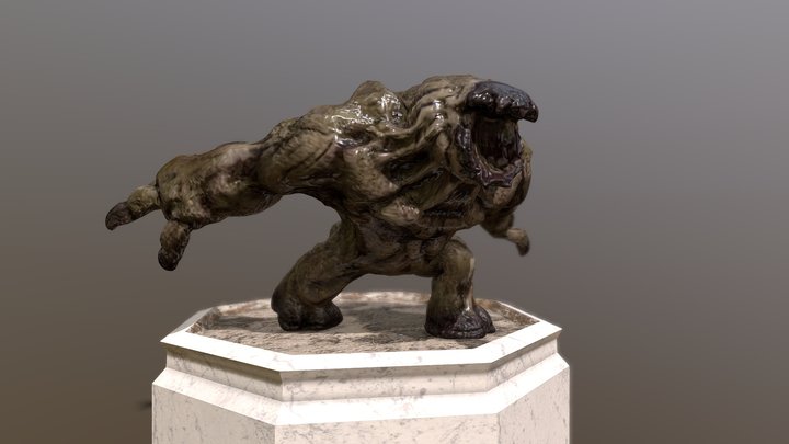 Mud Monster - (Video Game Character) 3D Model