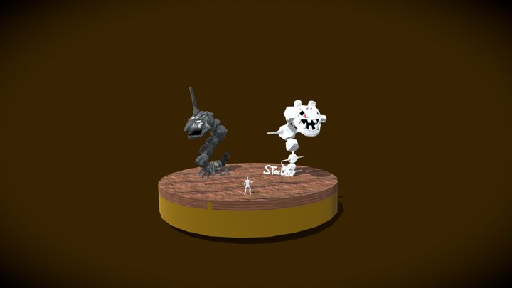 ONIX & STEELIX 3D Model