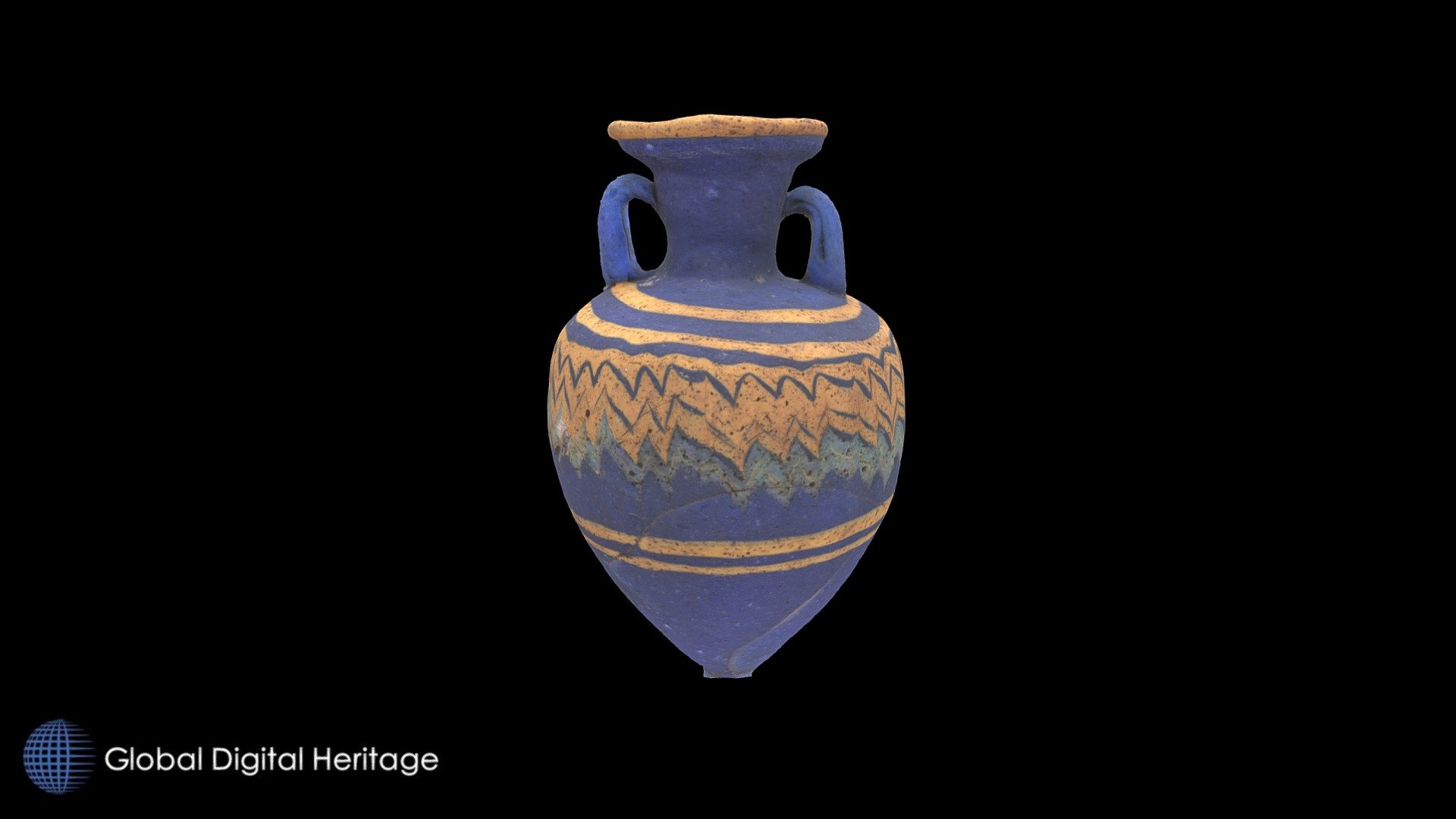 Jar of glass, Camarina, Ragusa,  Sicily