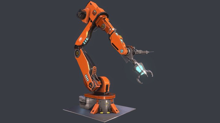 Mechanic Arm 3D Model