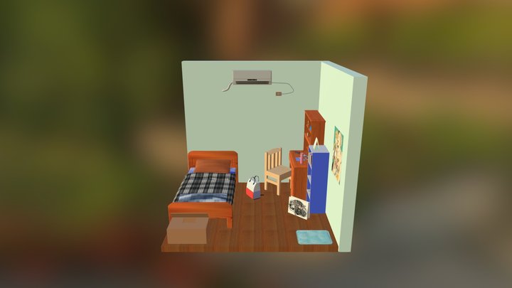 我的房間 3D Model