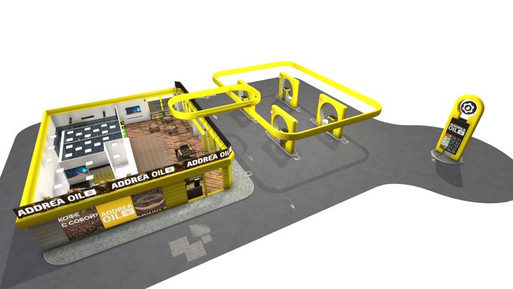 ADDREA OIL 3D Model