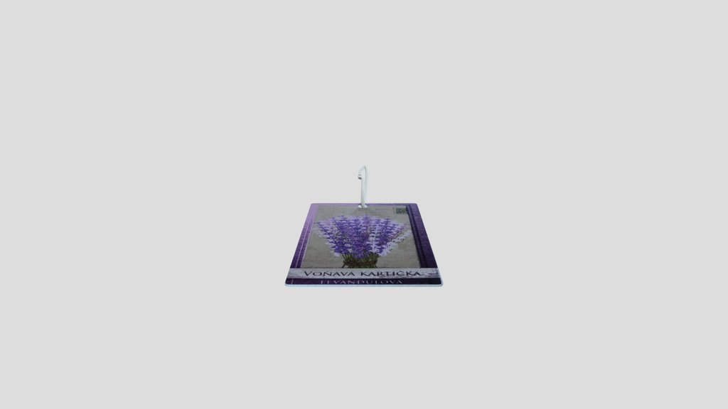 Scented Card Lavender