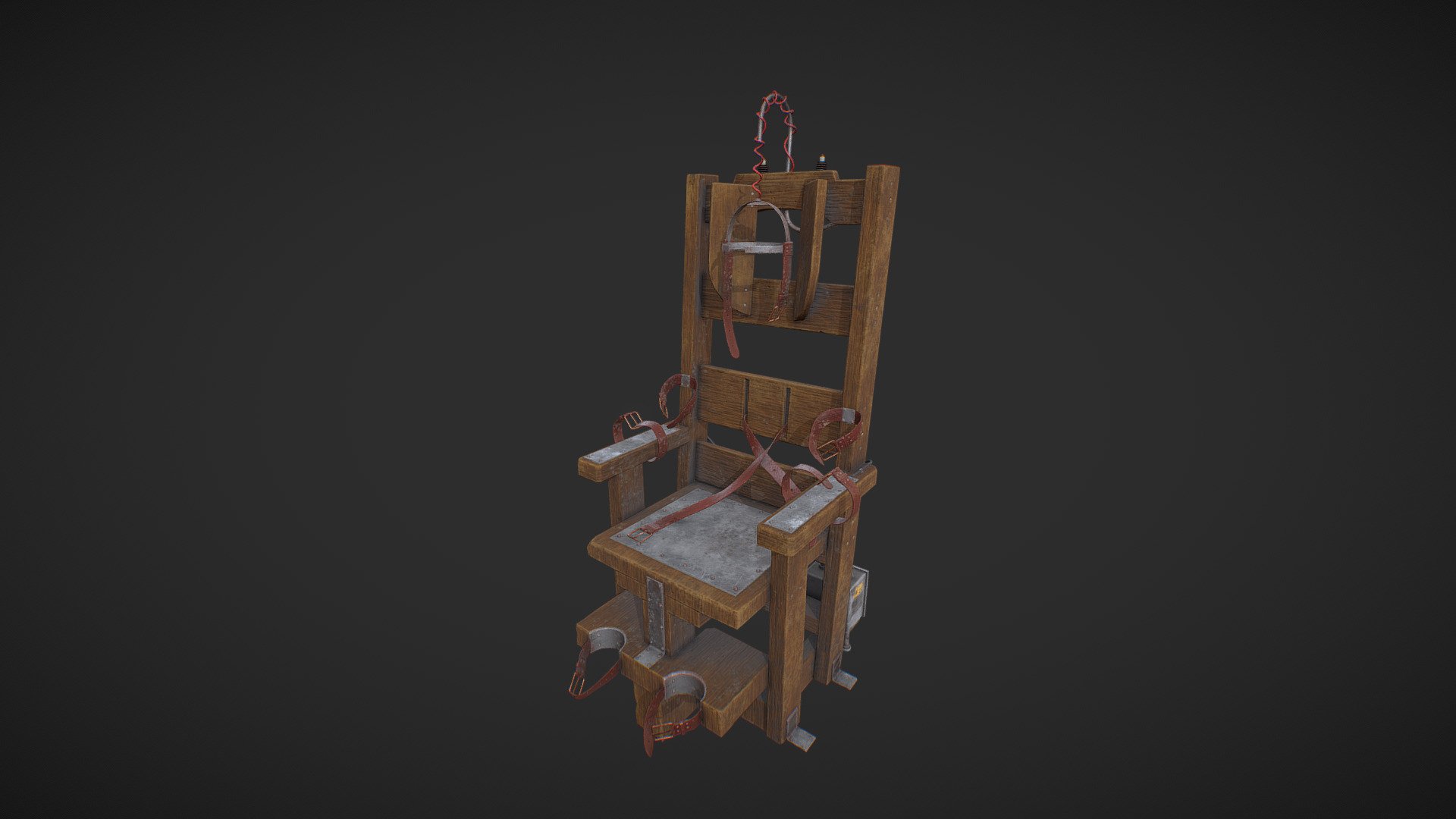 Electric Chair 3D model by Jairo Alzate (jairoalzate) [1a10612