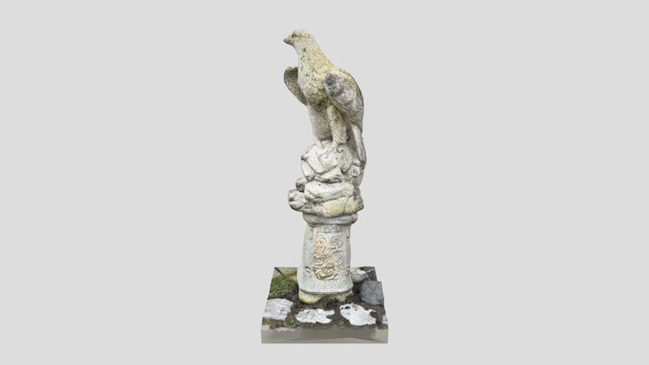 Concrete Eagle 3D Model