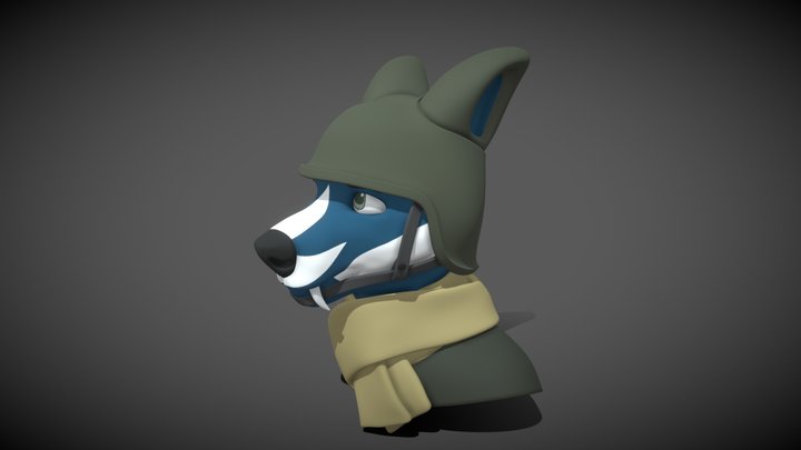 [Furry] Commission for Sabin~ 3D Model