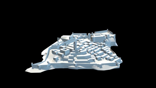 Citadelle Bastia 3D Model
