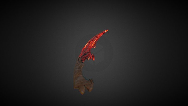 Devil's Tongue Blade 3D Model