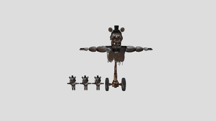 Freddy Stand 3D Model