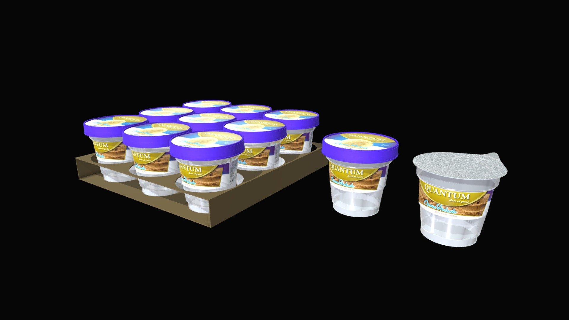 Quantum potecito  Apilable